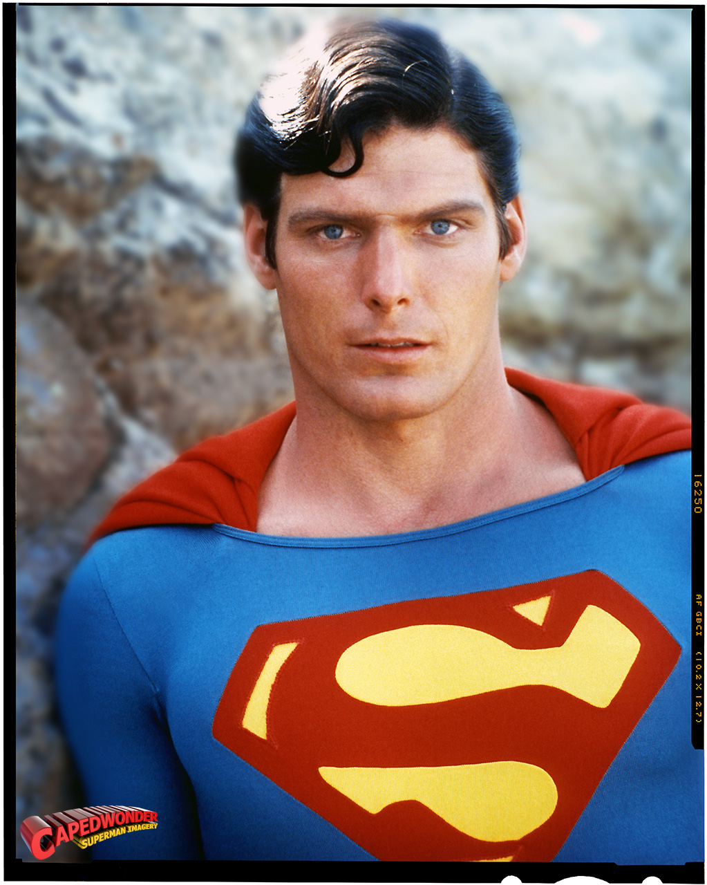Superman by Gary, a perfect likeness with Christopher Reeves. - rocklean2